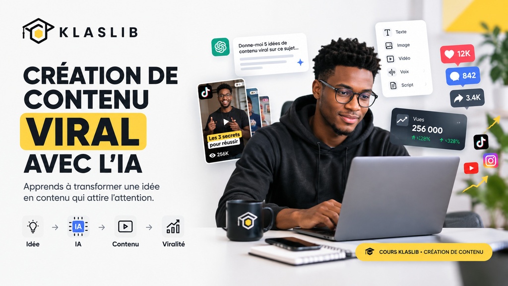 Création de contenu viral avec l’IA